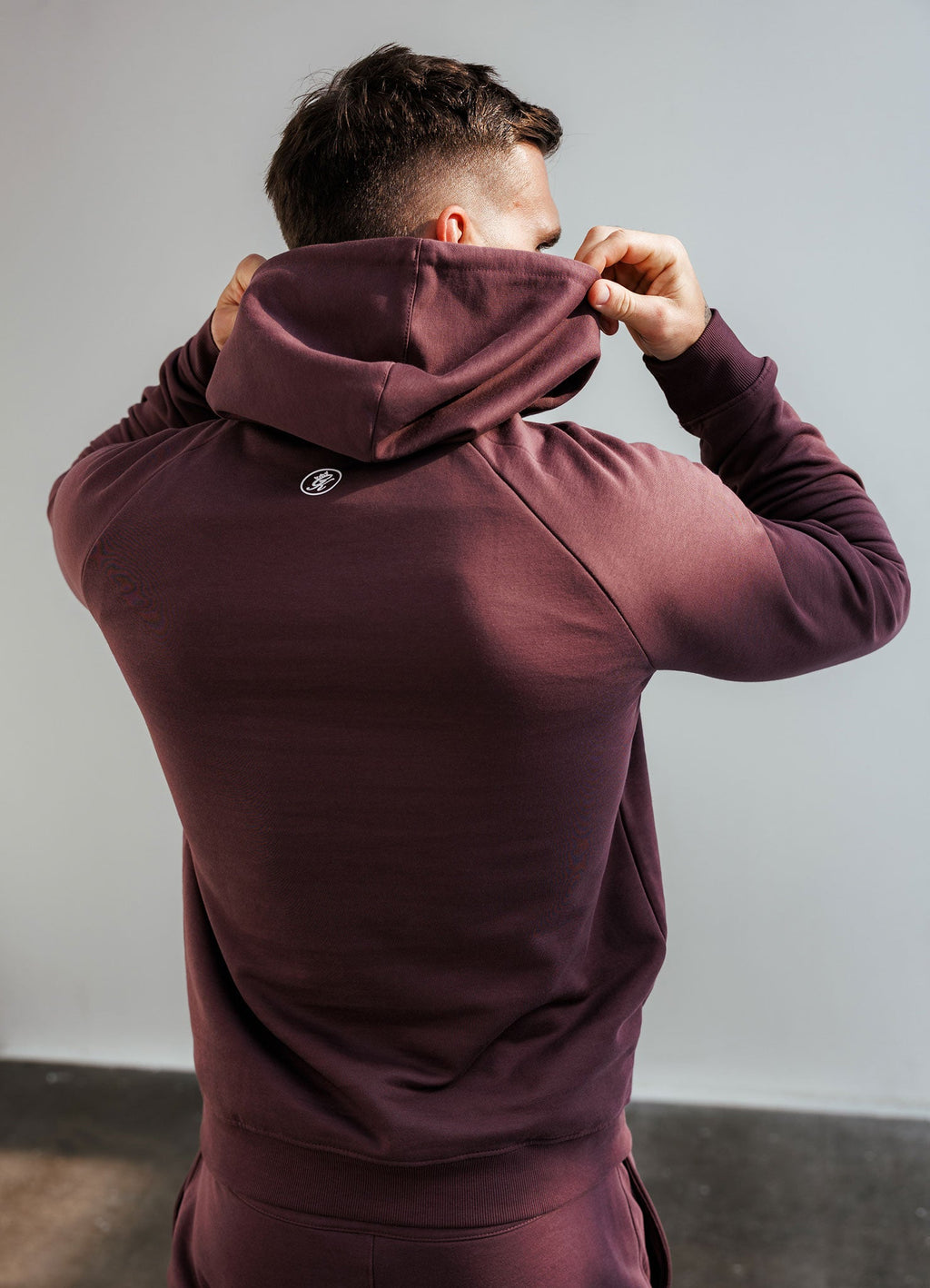 Gym King Pro Hoodie - Deep Plum