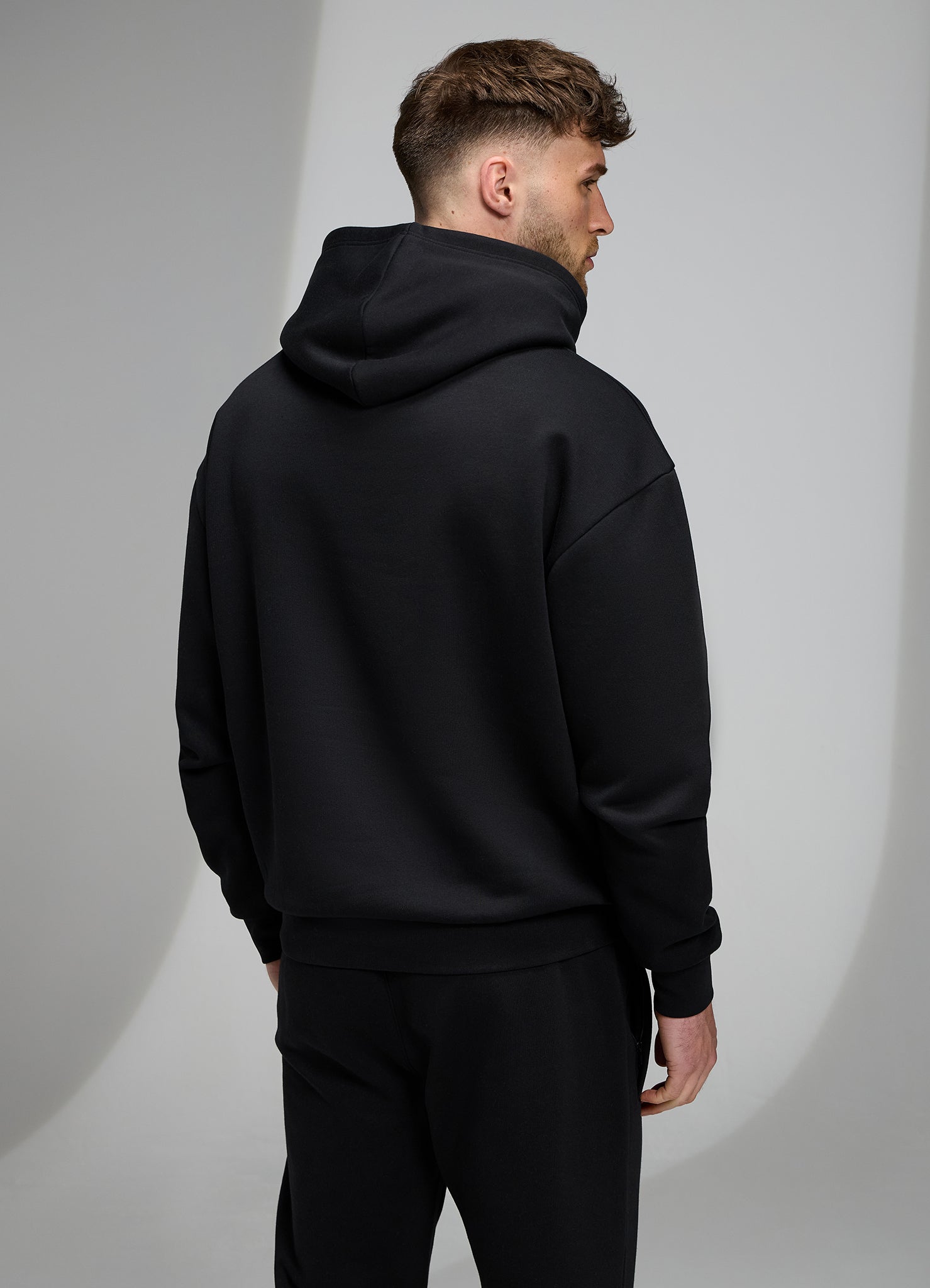 Gym King Established Relaxed Fit Hoodie - Black/Gold