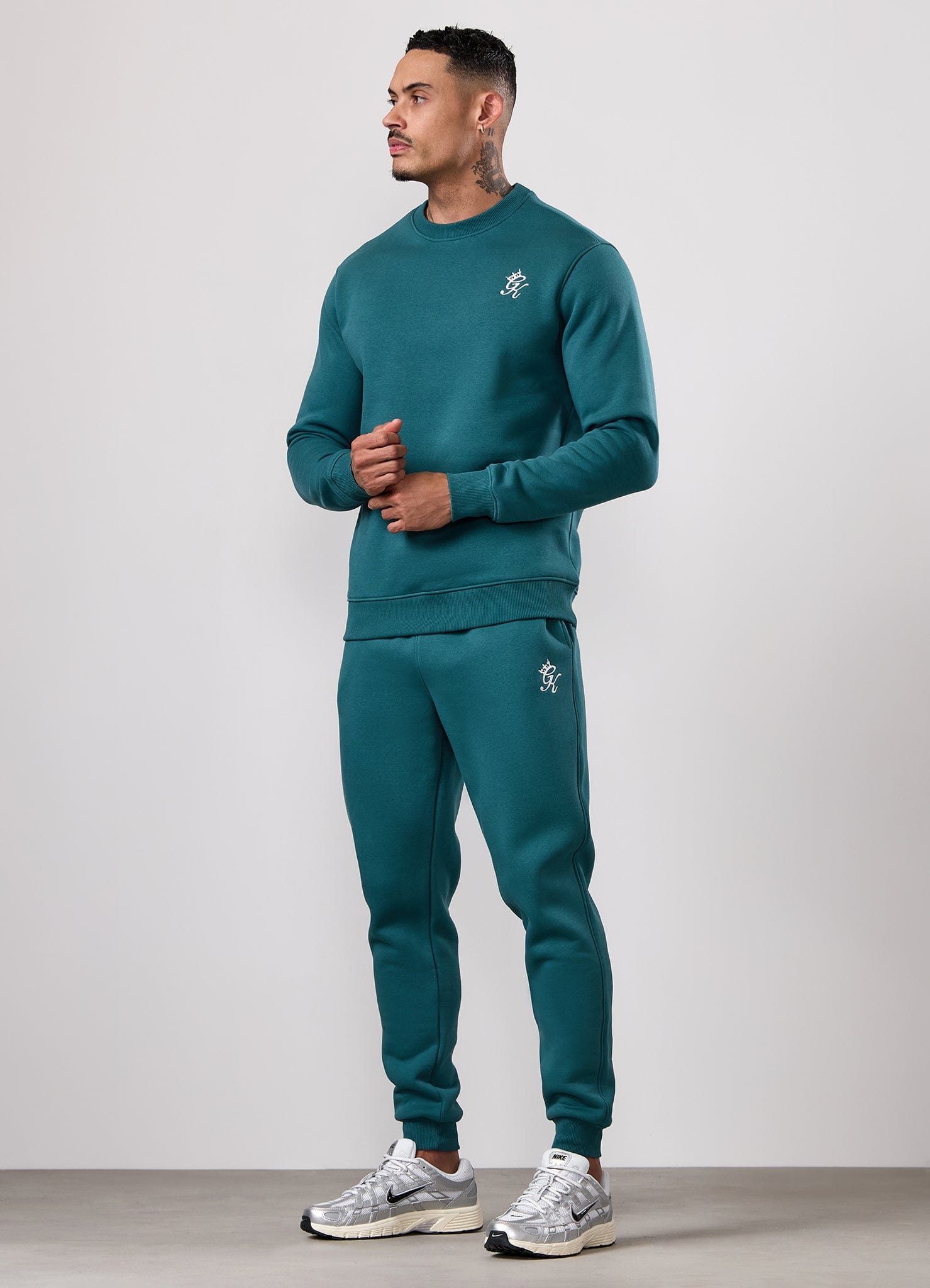 Gym King Fundamental Crew - Storm Teal
