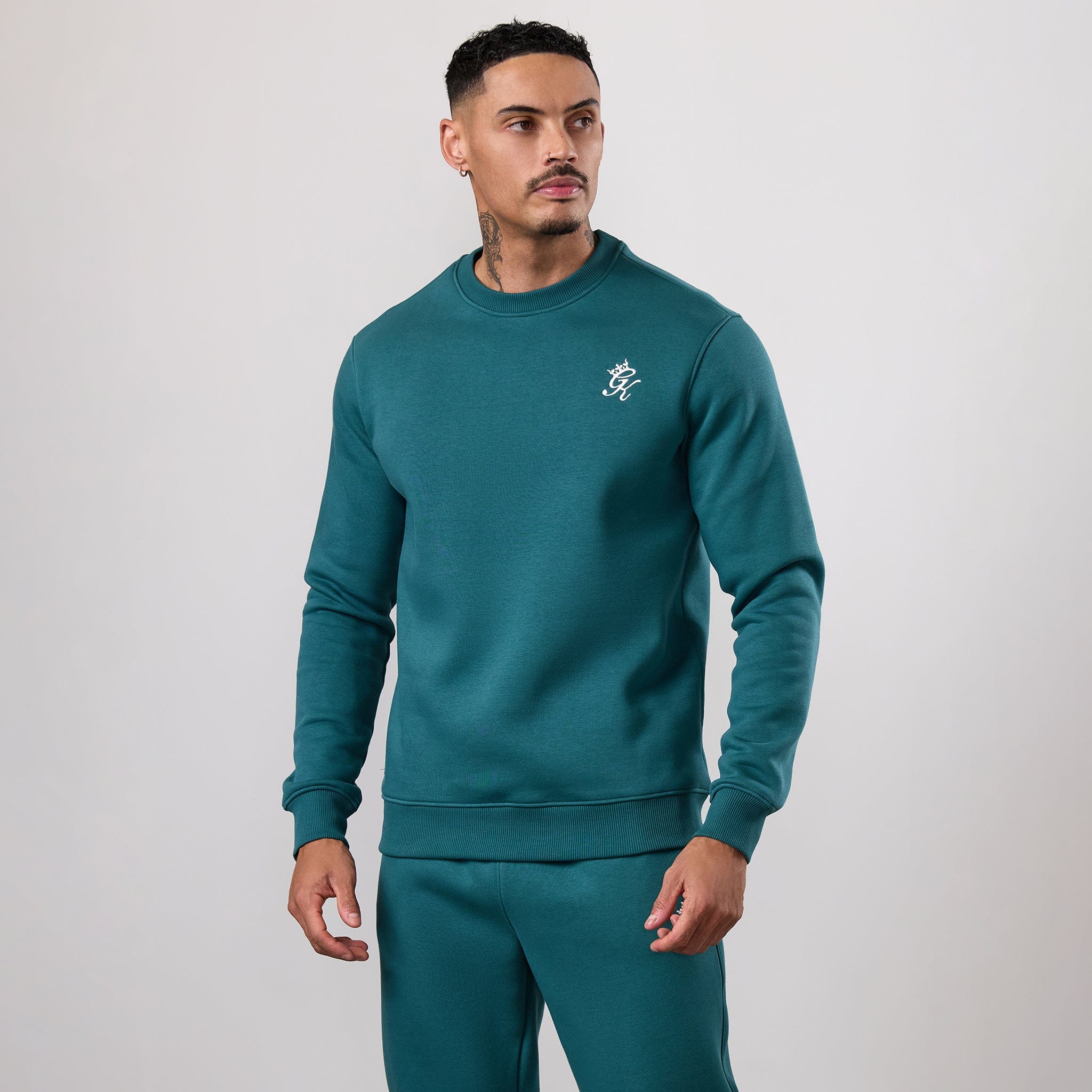 Gym King Fundamental Crew - Storm Teal