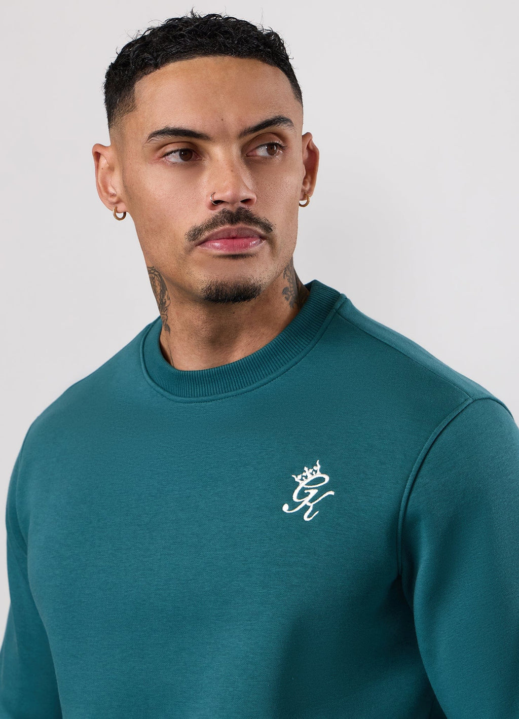 Gym King Fundamental Crew - Storm Teal