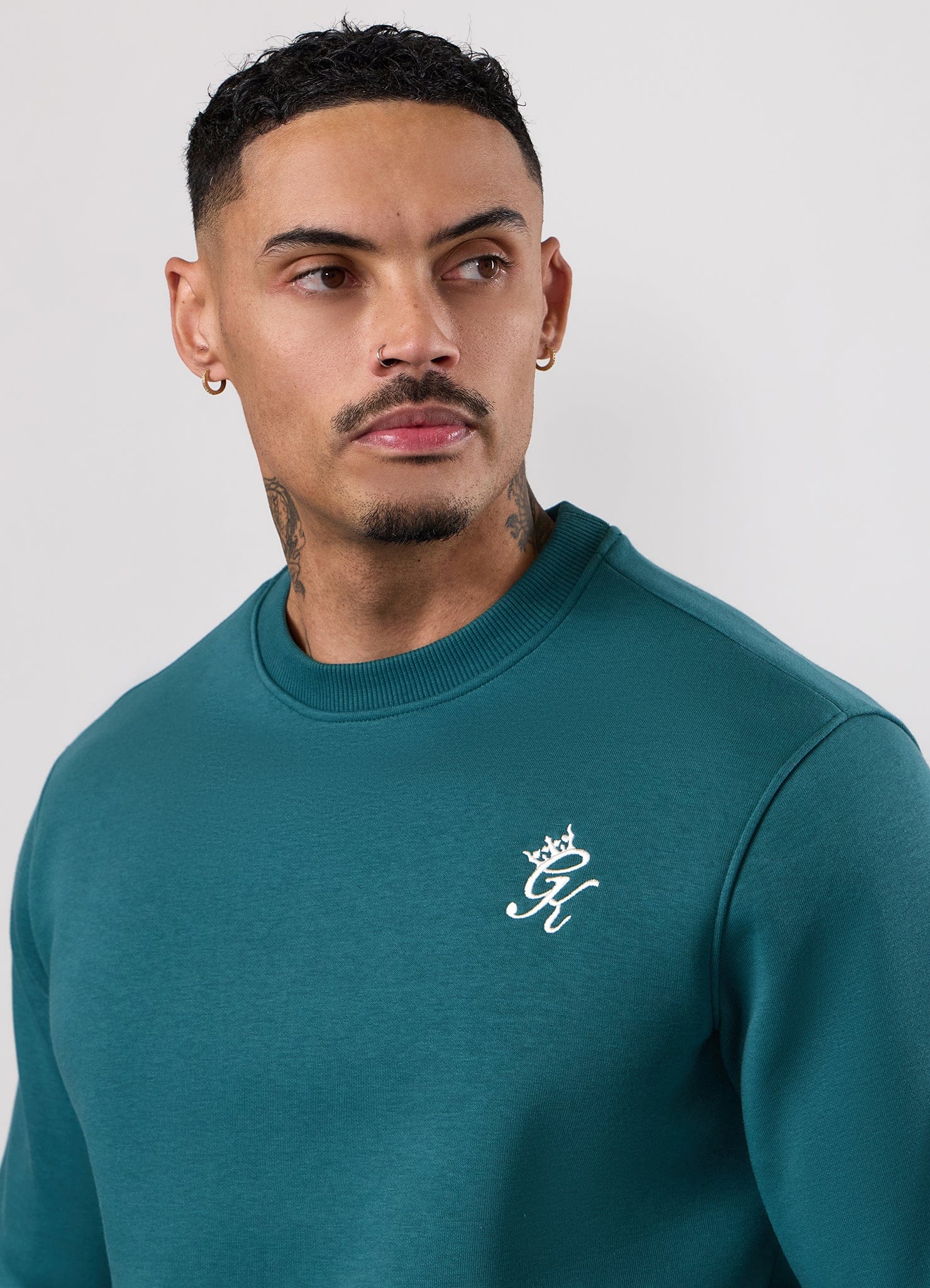 Gym King Fundamental Crew - Storm Teal