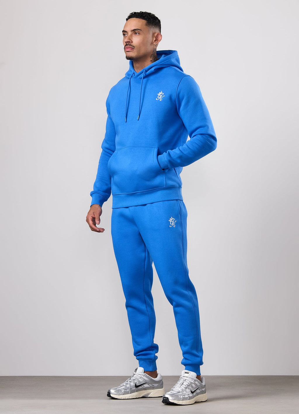 Gym King Fundamental Hoodie - Blue Surge