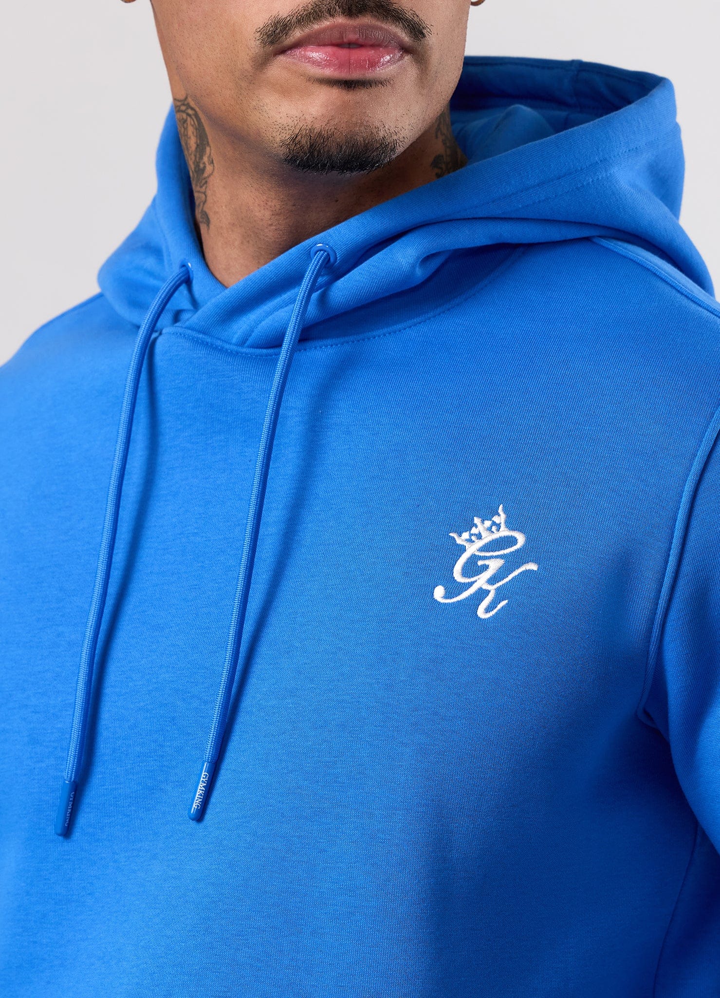 Gym King Fundamental Hoodie - Blue Surge