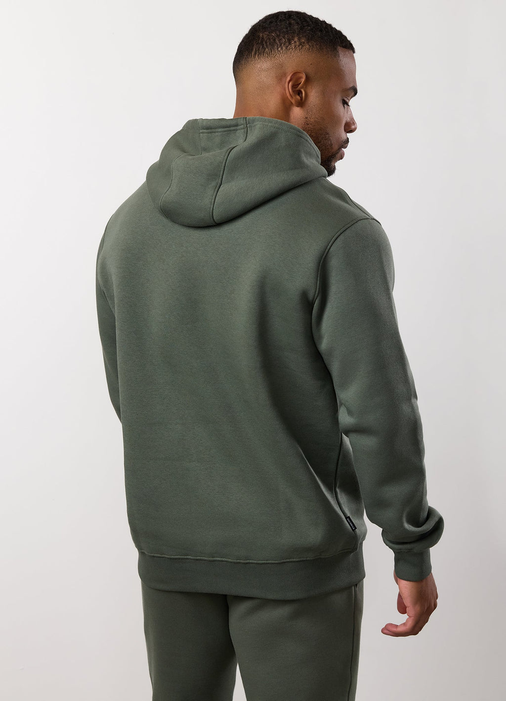 Gym King Fundamental Fleece Hoodie - Deep Olive
