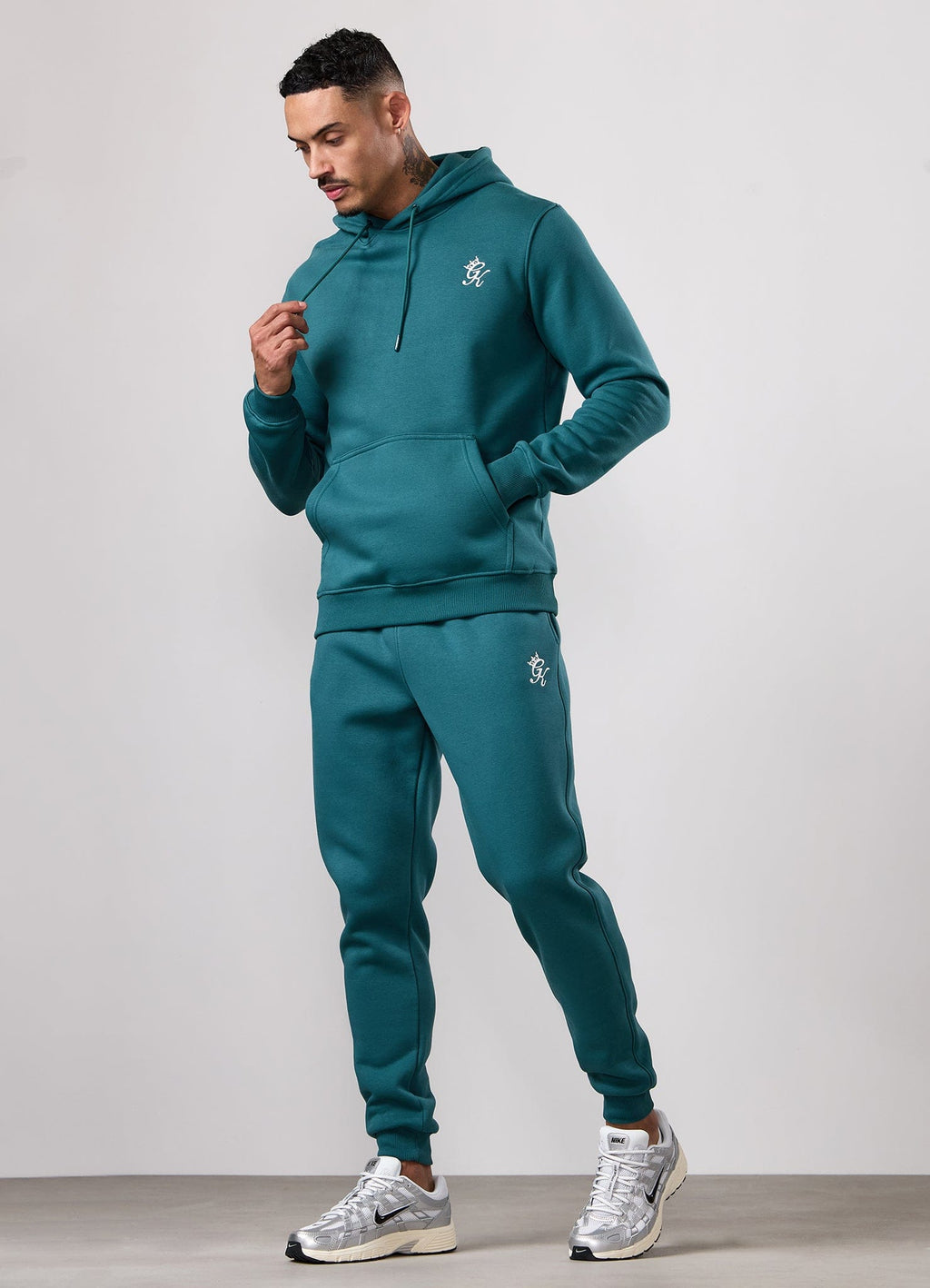 Gym King Fundamental Hoodie - Storm Teal