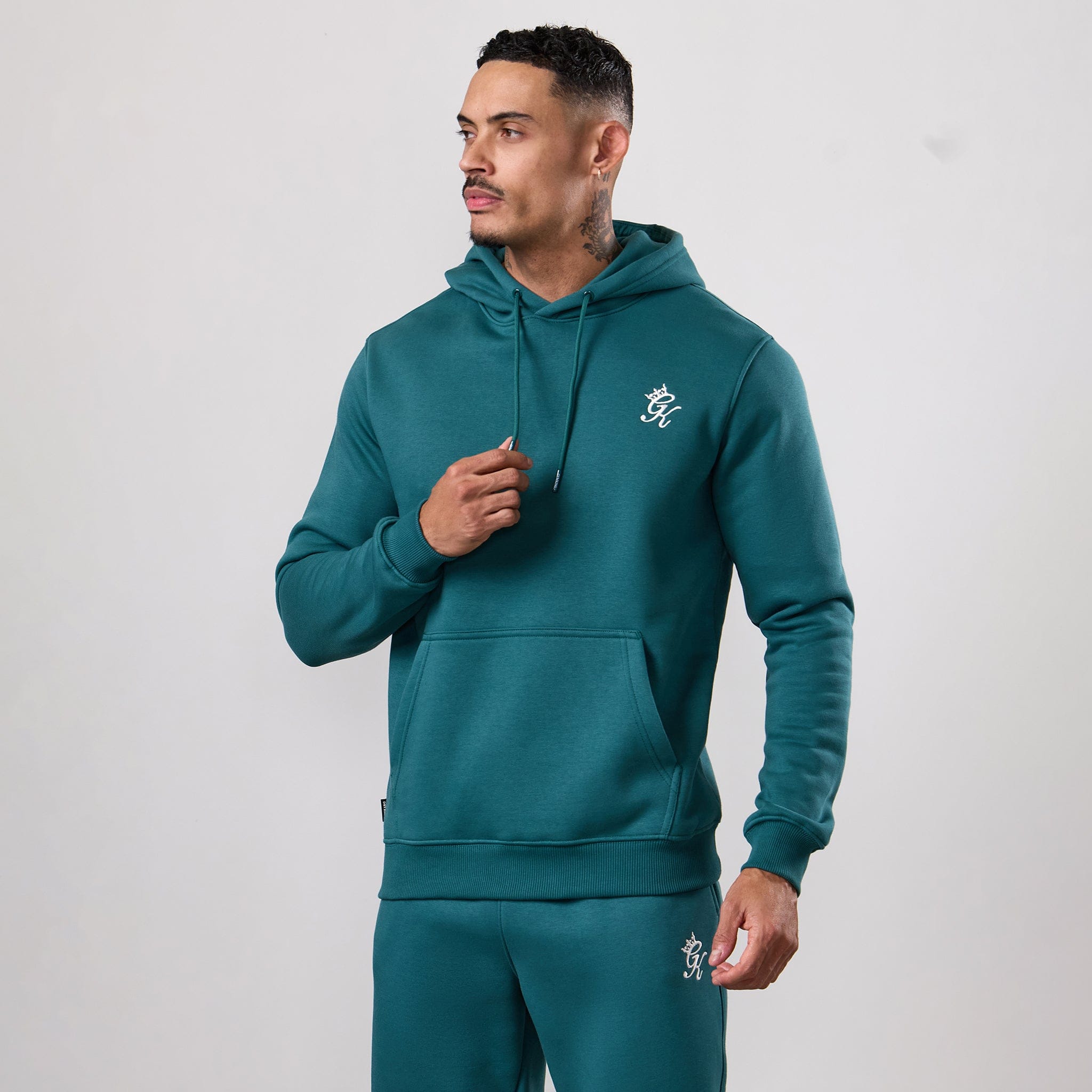 Gym King Fundamental Hoodie - Storm Teal