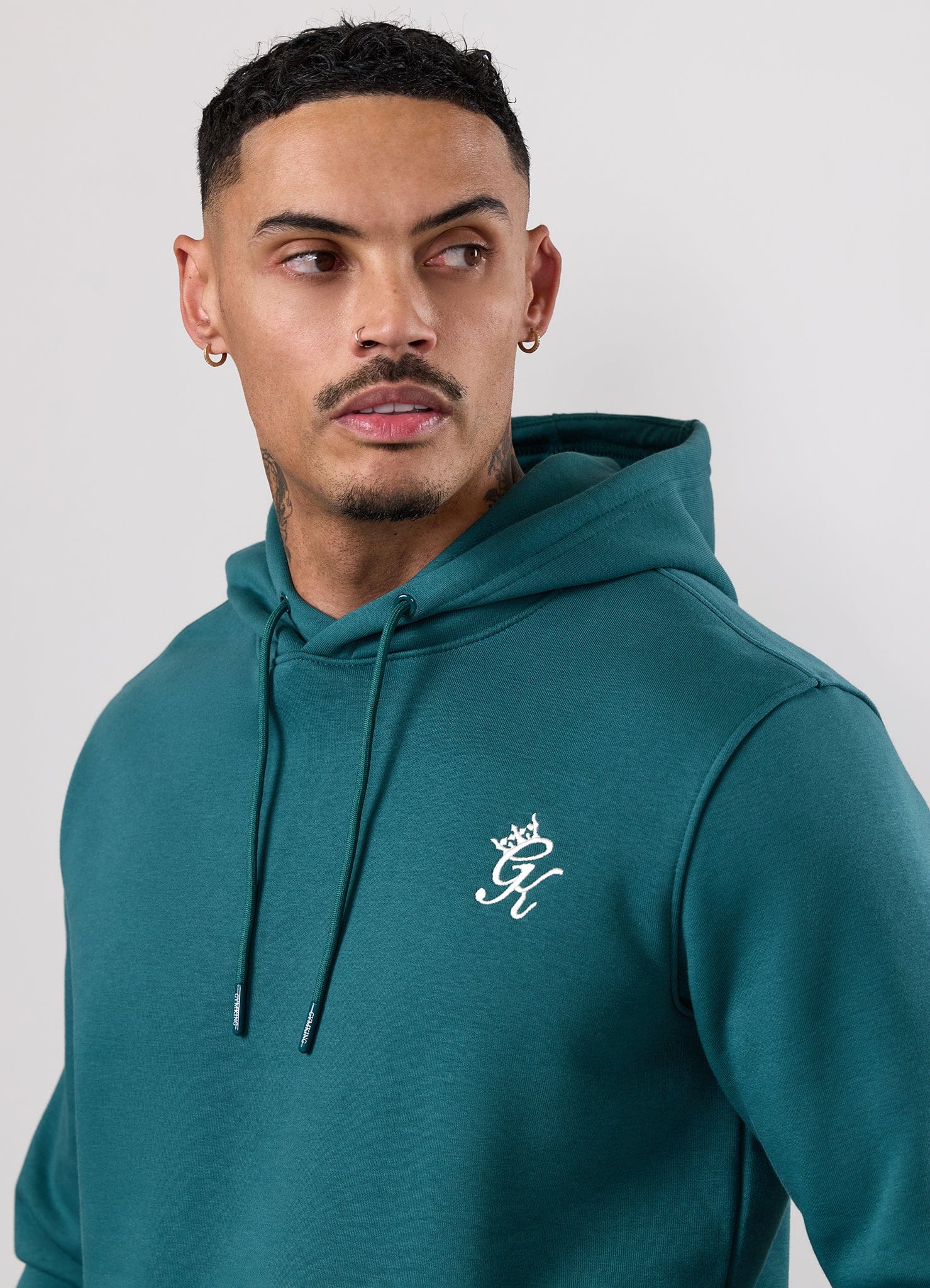 Gym King Fundamental Hoodie - Storm Teal