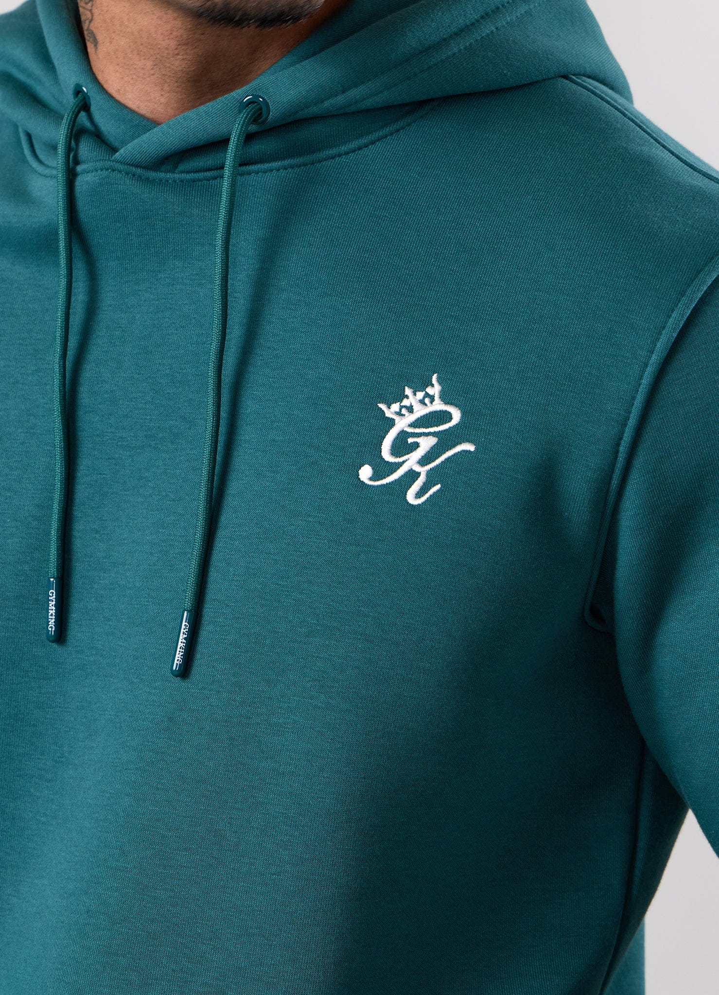 Gym King Fundamental Hoodie - Storm Teal