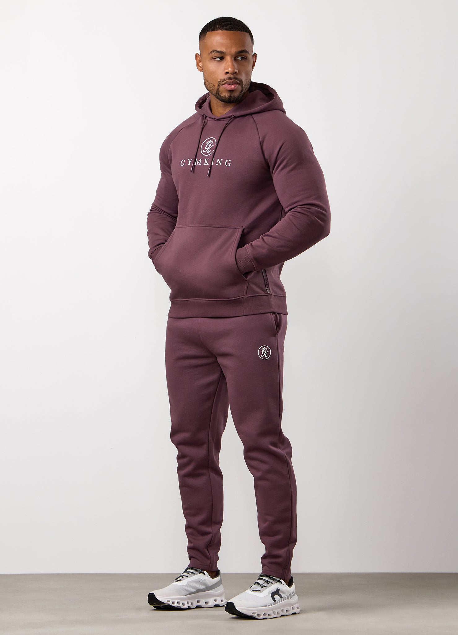 Gym King Pro Hoodie - Deep Plum