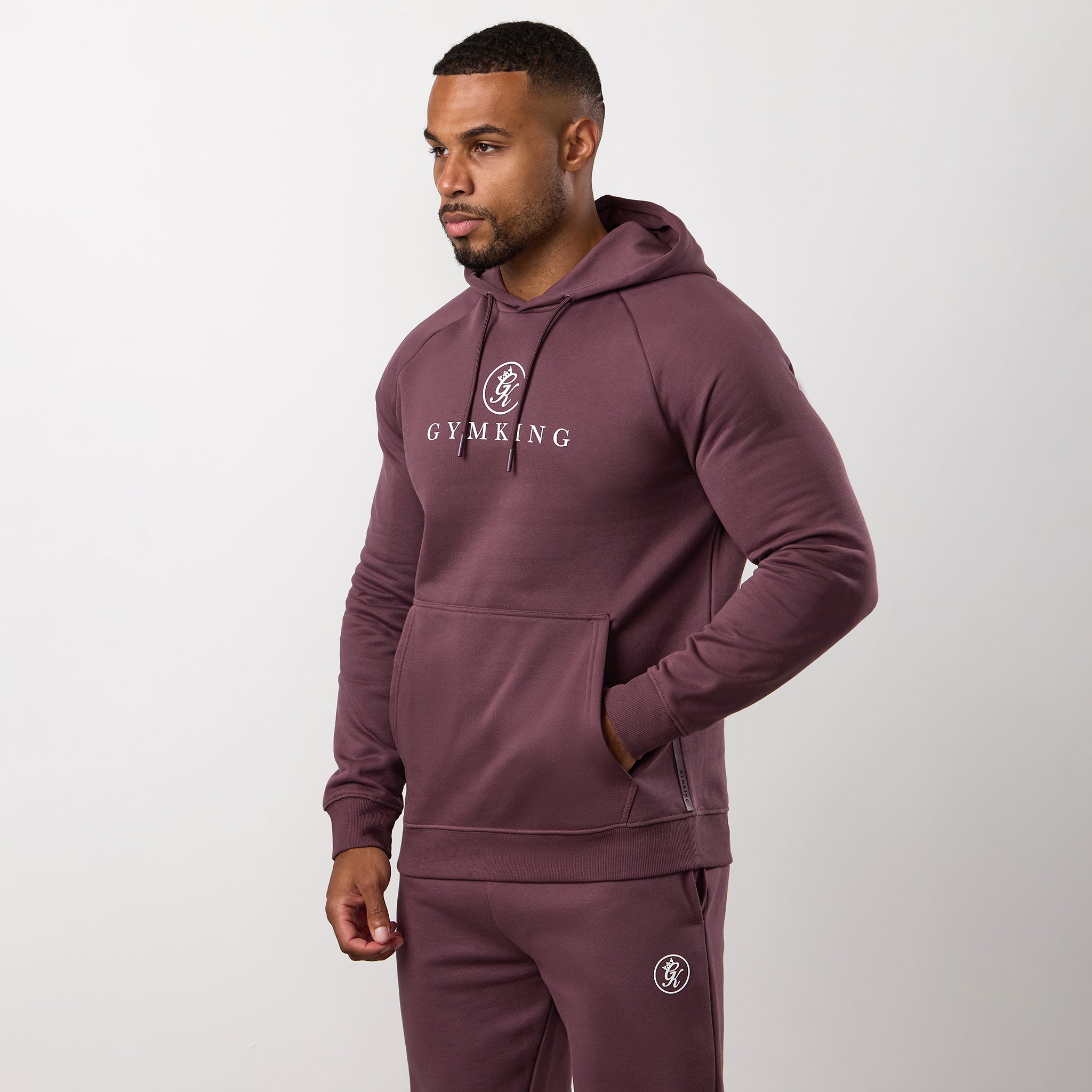 Gym King Pro Hoodie - Deep Plum