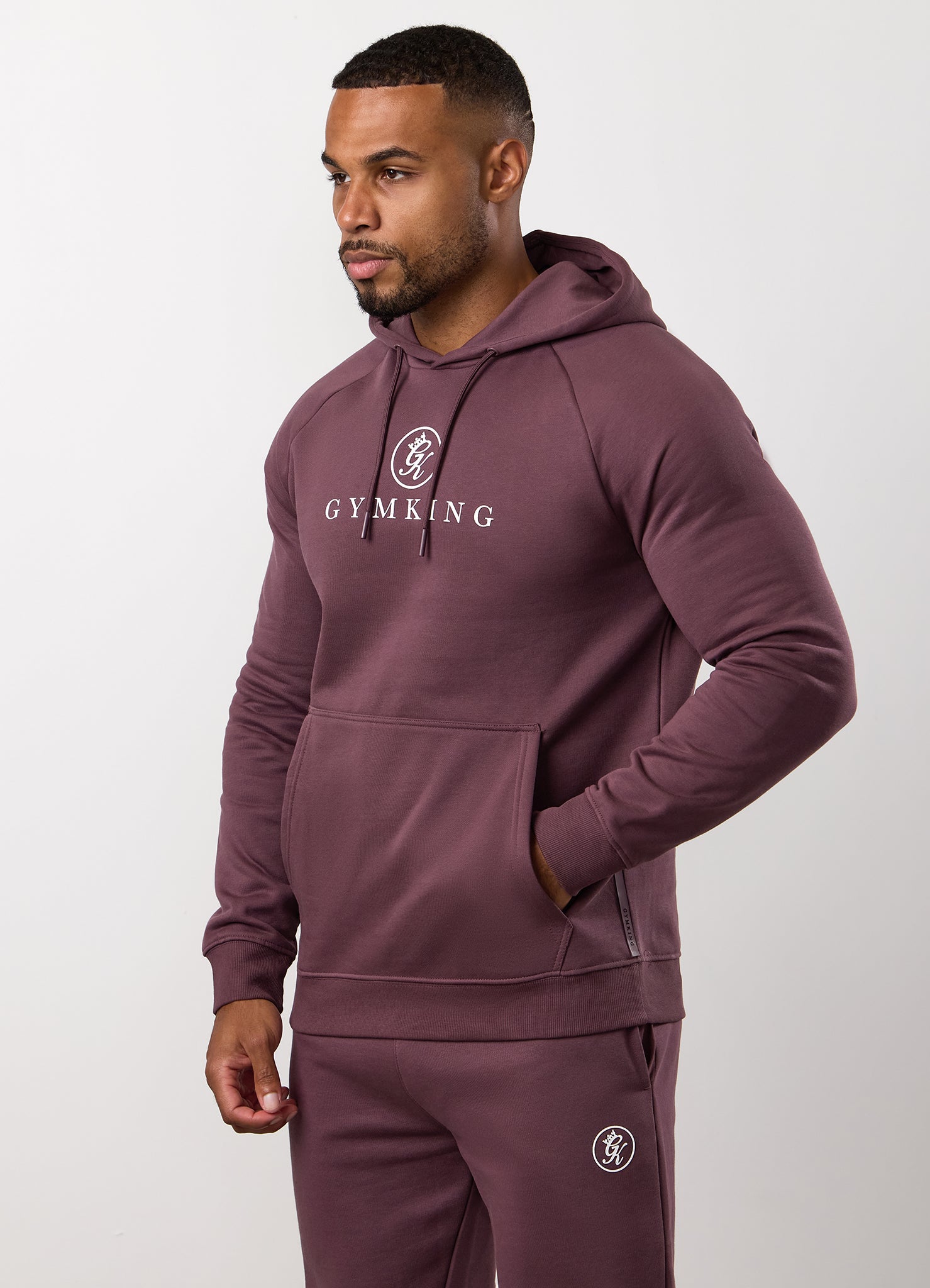 Gym King Pro Hoodie - Deep Plum