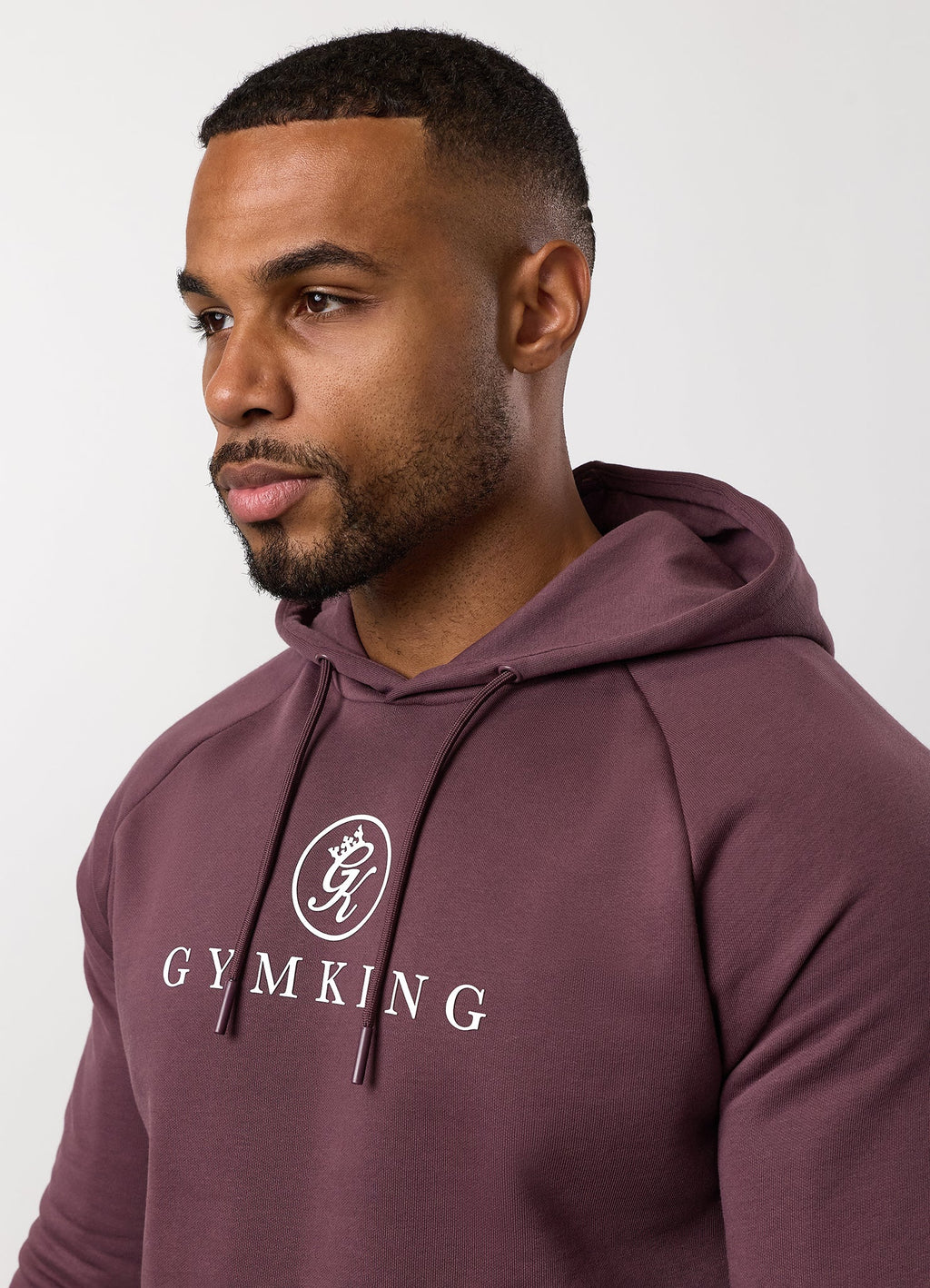 Gym King Pro Hoodie - Deep Plum