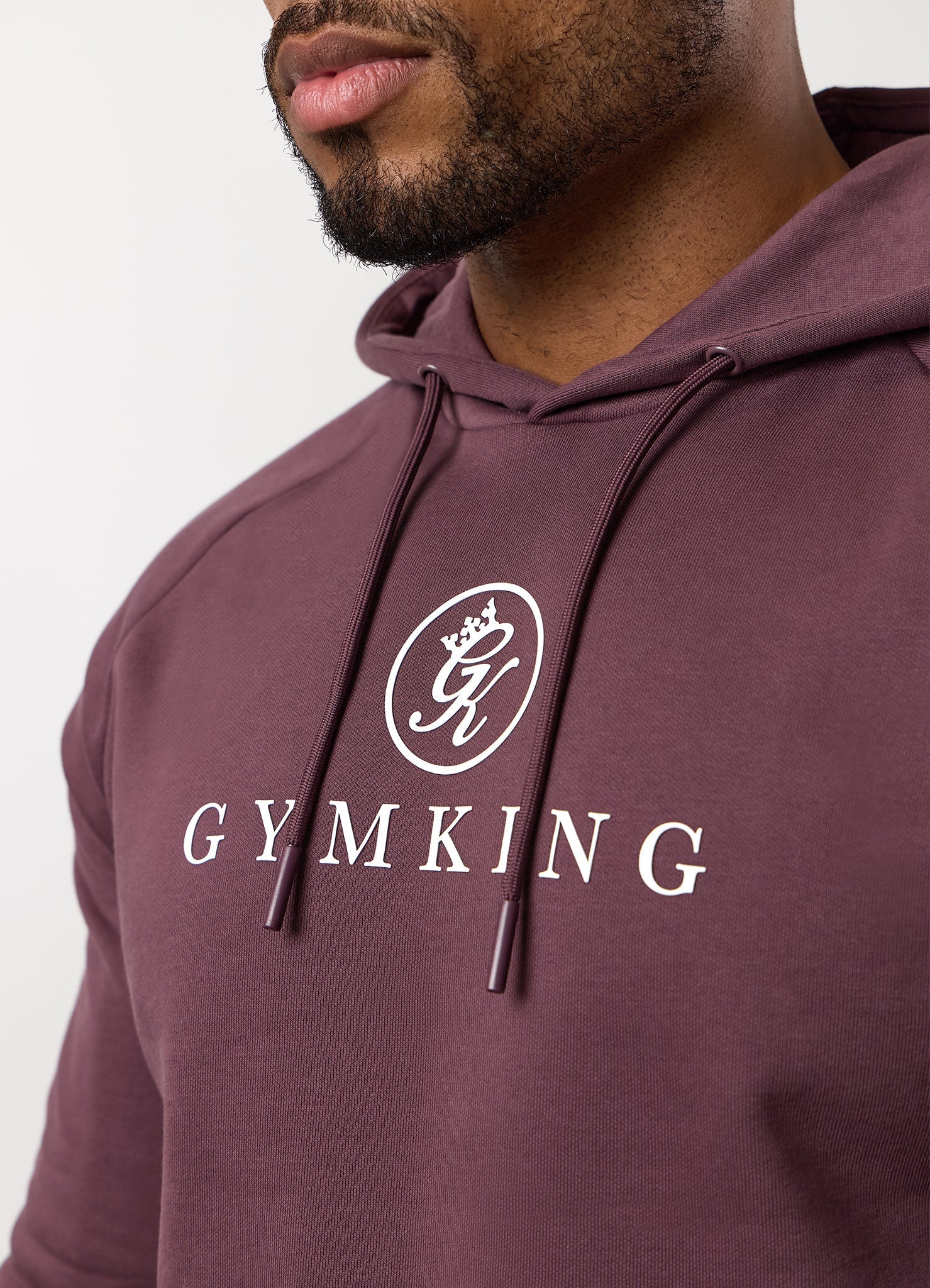 Gym King Pro Hoodie - Deep Plum