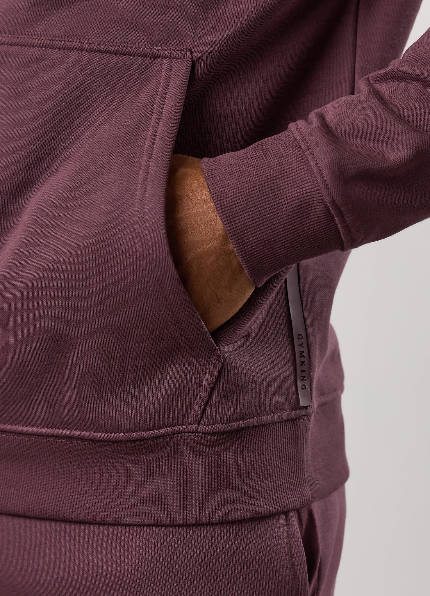 Gym King Pro Hoodie - Deep Plum