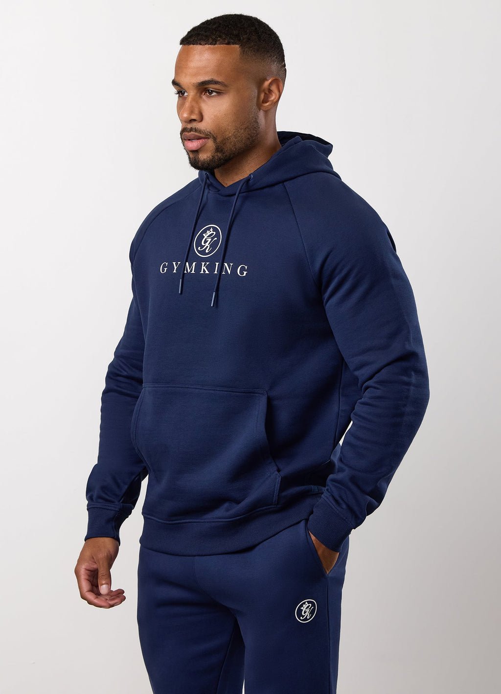 Gym King Pro Hoodie - Oxford Blue