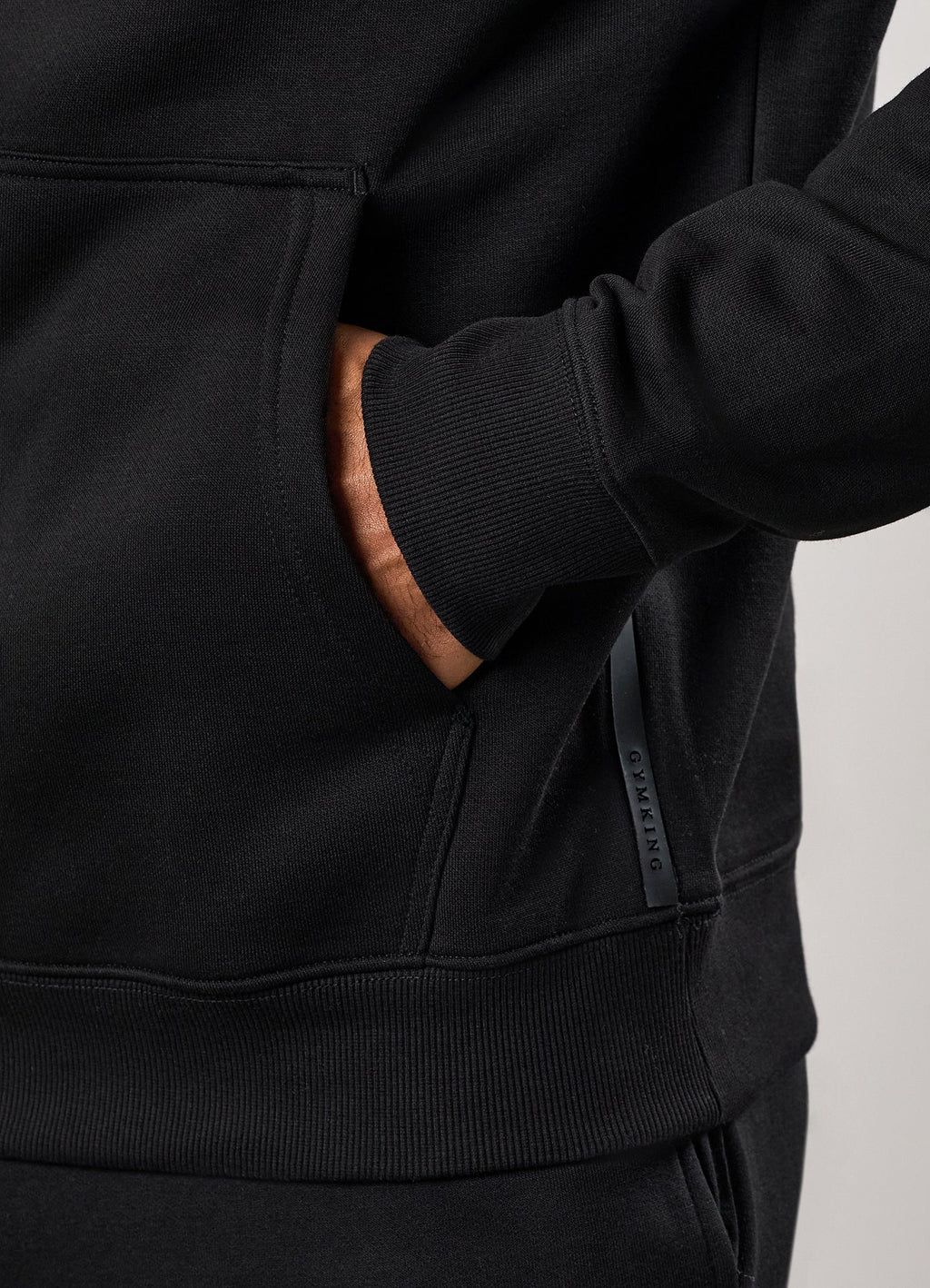 Gym King Pro Hoodie - Black/Gold