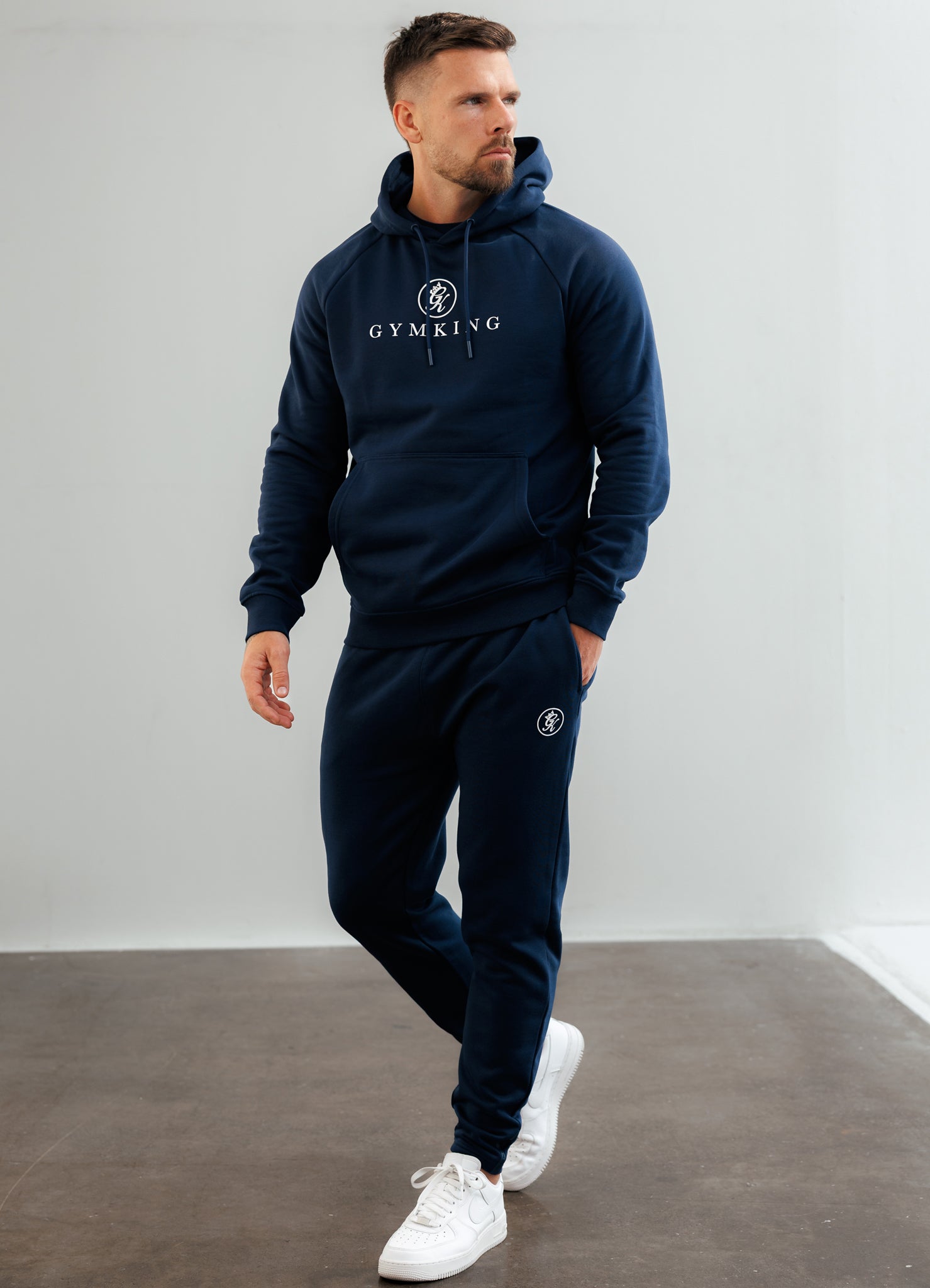 Gym King Pro Hoodie - Oxford Blue